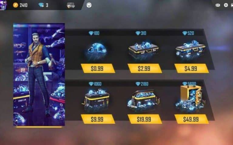 DIAMANTES GRATIS EN FREE FIRE