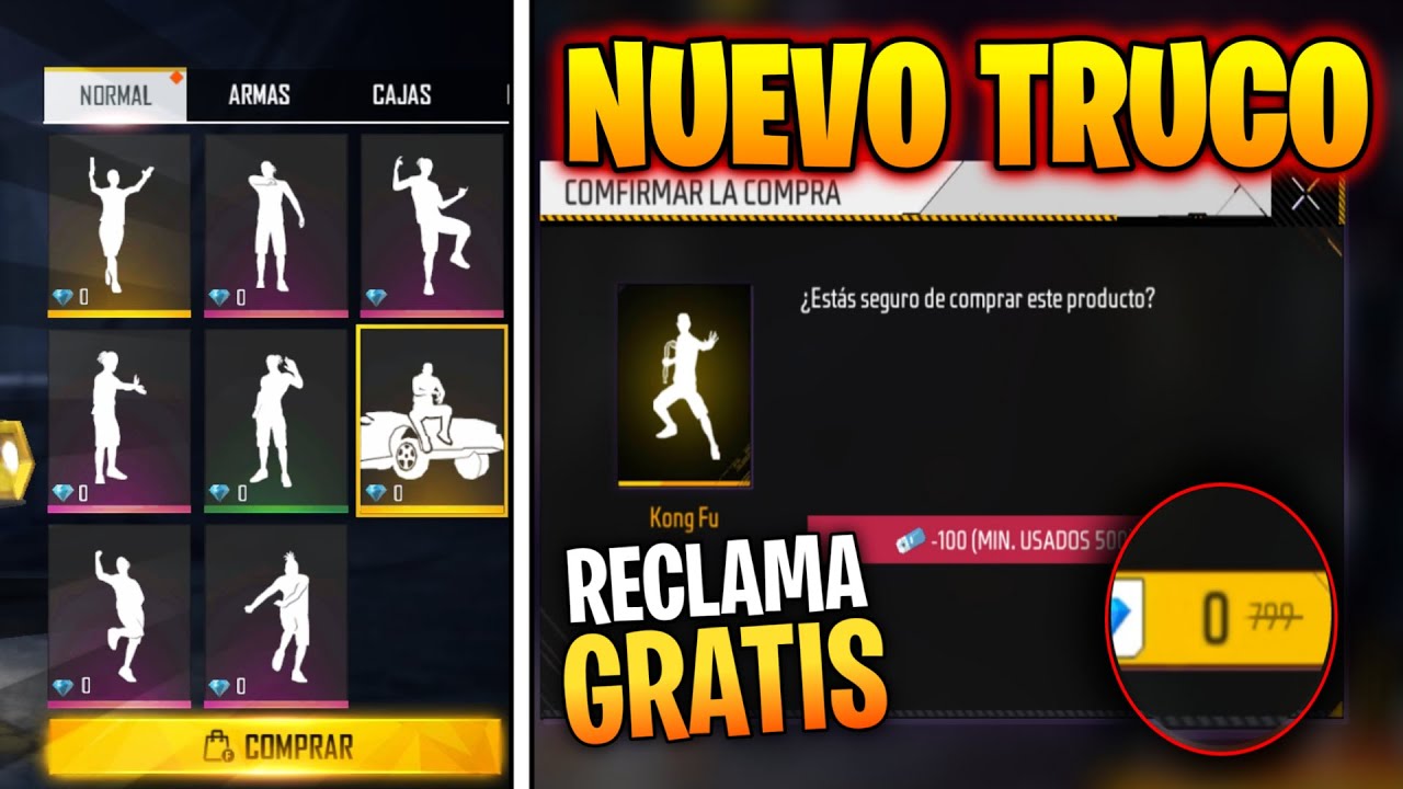 guia definitiva como conseguir emotes para free fire facilmente